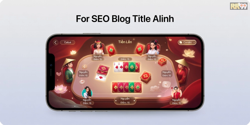 Hình ảnh minh họa giao diện chơi game bài tiến lên 69vn cơ bản và hấp dẫn